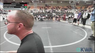 155 lbs Rr Rnd 2 - Bryson Merchant, Chickasha Wrestling vs Kenny Doyle III, Division Bell Wrestling