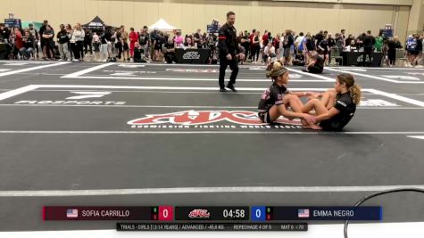 Sofia Carrillo vs Emma Negro 2025 ADCC Orlando Open/Youth Trials