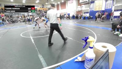 150 lbs Cons. Round 2 - Daniel Barraza, Gary vs Luke Hess, Corona Del Mar