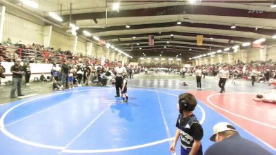 52 lbs Semifinal - Storm Todacheene, PV Youth Wrestling vs Jasper Montoya, Izzy Style NM Beast