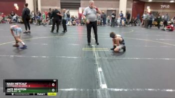 72 lbs Round 1 (4 Team) - Jace Beaston, Ares Black vs Nash Metcalf, Contenders WA Green