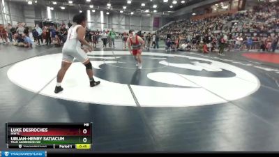 187 lbs Round 1 - Urijah-Henry Satiacum, Team Aggression WC vs Luke DesRoches, INWTC