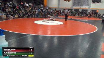 115 lbs 5th Place Match - Hayden Wade, Williamsburg vs Ava Hendricks, South Tama
