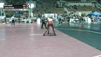 6-7A 132 Champ. Round 2 - Alex Potter, Saraland vs Maya Reese, Russell County