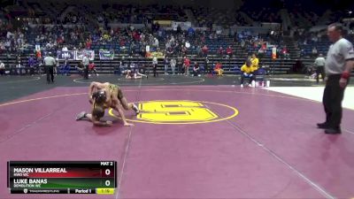 125 lbs Semifinal - Mason Villarreal, NWo WC vs Luke Banas, Demolition WC