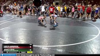 74-77 lbs Round 3 - Jaelyn Anderson, Nebraska Wrestling Academy vs Jessica Dean, Betterman Elite Wrestling