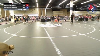 73 lbs Quarterfinal - Maddison Smith, Texas Wrestling Academy vs Mackenzie Winkle, Best Trained Wrestling