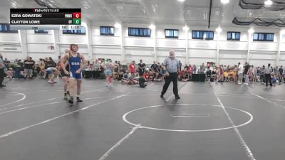 132 lbs Round 4 (6 Team) - Clayton Lowe, Ohio Titan vs Ezra Gowatski, Phoenix WC