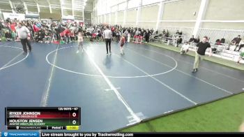 67 lbs Champ. Round 1 - Ryker Johnson, Eastern Oregon Elite vs Houston Jensen, Aviator Wrestling Academy