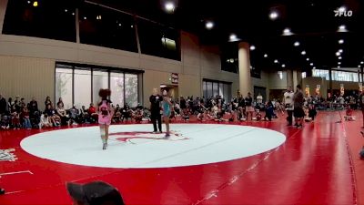 100 lbs 1st & 3rd (16 Team) - Keyhani Reed, Mat Clash Beast Mode vs Sayuri Caceres, RPA Blockbusters