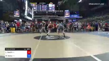 220 lbs Consi Of 16 #2 - Landon Newlin, Oklahoma vs Max Balow, Minnesota