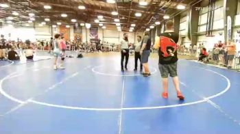 120 lbs Rr Rnd 2 - Daeton Johnson, Team Thunder vs Jason Athey, Iron Horse White