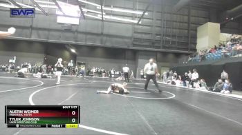 90 lbs Round 3 - Austin Weimer, Frontenac Youth vs Tyler Johnson, Lakin Wrestling Club