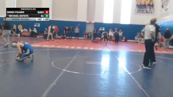 120 lbs Champ. Round 1 - Derek Fulmer, Nazareth vs Michael Batista, Blair Academy