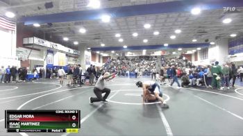 132 lbs Cons. Round 3 - EDGAR MORA, Mayfair vs Isaac Martinez, Bullard