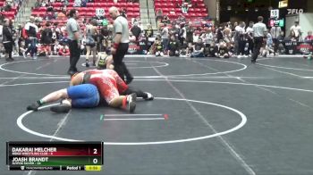 Round 5 (6 Team) - Dakarai Melcher, Ridge Wrestling Club vs Joash Brandt, SlyFox Silver