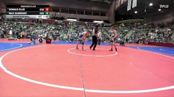 138 lbs Quarterfinal - Max Earnhart, Conway High School Wrestling vs Donald Ellis, Gentry Youth Organization Wrestling