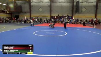 113 lbs Cons. Round 3 - Deven Casey, Aurora Christian vs Justin Wardlow, Lockport Township