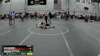 56 lbs Round 1 (4 Team) - Jack Sanders, Mat Assassins Black vs Brendan Whittles, Headhunters