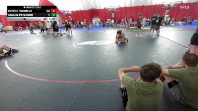 132 lbs Semis & Wb (16 Team) - Samuel Peterson, Lena/Bonduel vs Bryant Peterson, United North Central
