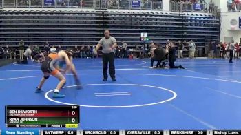 138 lbs Cons. Round 2 - Ryan Johnson, AYERSVILLE vs Ben Dilworth, SYLVANIA SOUTHVIEW
