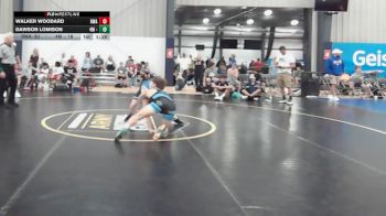 148 lbs Rr Rnd 3 - WALKER WOODARD, Roundtree Wrestling Academy - BHS vs Dawson Lomison, 4M - BHS