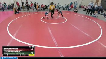 56 lbs Round 1 - Julianna Escobar, Gracie Barra Westchase Wrestling Club vs Lyncoln Morris, North DeSoto Wrestling Academy