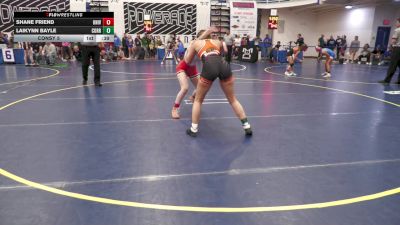 124 lbs Consy 5 - Shane Friend, University-WV vs Laikynn Bayle, Corry