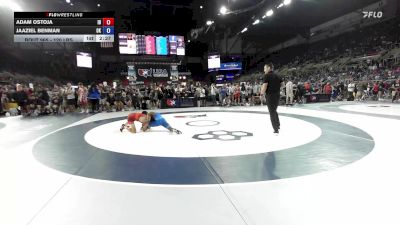 120 lbs Cons. Rd Of 128 - Adam Ostoja, ID vs Jaaziel Benman, OK