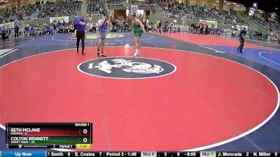 222 lbs Round 1 (4 Team) - Seth Mclane, Mazama vs Colton Bennett, Sweet Home