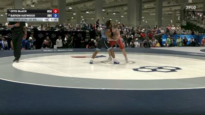 67 kg Semis - Otto Black, Nyac vs Savion Haywood, Iguana Athletics Wrestling Club