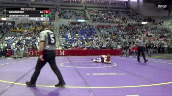 106 lbs Champ. Round 1 - Ari Schrock, Maconaquah vs Leon Bontrager, West Noble