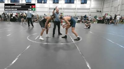165 lbs Finals (2 Team) - Ethan Cartwright, All American vs Melvin Miller, The Compound