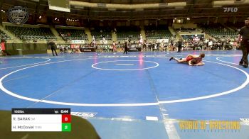 100 lbs Consi Of 4 - ROY BARAK, Bishop McCort vs Henry McDoniel, Threestyle