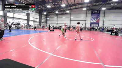 126 lbs Round Of 128 - Shaun Evans, PA vs Brennan Overcash, NC