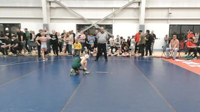 78 lbs Cons. Quarters - Austin Latinis, Gold Rush Wrestling vs Halen Lahoe, Thermopolis Wrestling Club