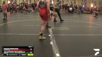130 lbs Champ. Round 2 - RicAnthony Riccardella, Kvegas vs Mason Ferguson, Arsenal WC