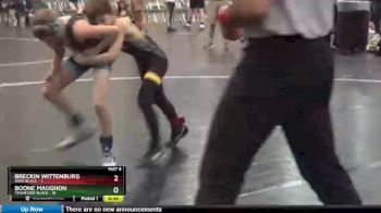 70 lbs Finals (2 Team) - Breckin Wittenburg, Iowa Black vs Boone Maughon, Tennessee Black
