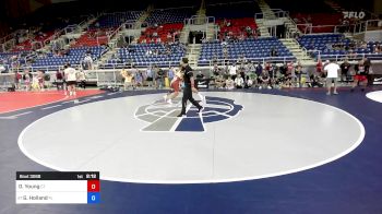 165 lbs Rnd Of 16 - Donell Young, CT vs Gunner Holland, FL