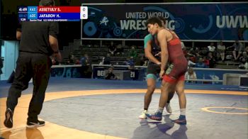 67 kg Quarterfinal - Sultan Assetuly, Kaz vs Hasrat Jafarov, Aze