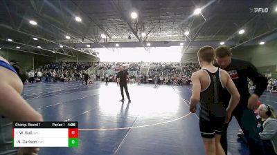 112 lbs Champ. Round 1 - Nolan Carlson, Champions Wrestling Club vs Walter Gull, Stallions Wrestling Club