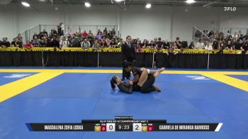 Gabriela De Miranda Barroso vs Magdalena Zofia Loska 2026 Pan IBJJF Jiu-Jitsu No-Gi Championship