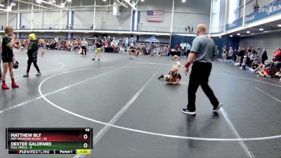 68 lbs Round 5 (6 Team) - Matthew Bly, Mat Assassins Black vs Dexter Galofaro, Full Circle