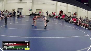 110 lbs Round 2 (6 Team) - Kaden Lindquist, Minnesota Gold vs Wyatt Mason, Wyoming Twisters