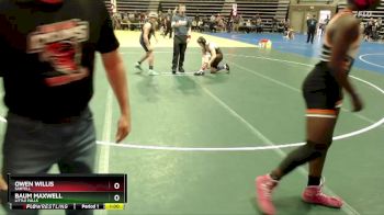 140 lbs Quarterfinal - Owen Willis, Sartell vs Baum Maxwell, Little Falls