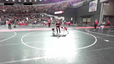 70 lbs Champ. Round 2 - Alisha Genore, Milton Monsters Wrestling Club vs Carli Volm, Marathon