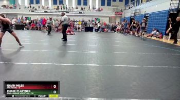 150 lbs Round 1 (4 Team) - Gavin Miles, Trojan WC vs Chase Plattner, Palm Harbor Wrestling