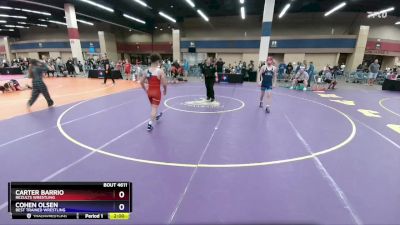 149 lbs Semifinal - Carter Barrio, ReZults Wrestling vs Cohen Olsen, Best Trained Wrestling