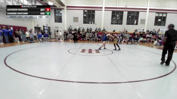 157 lbs Consi Of 4 - Jackson Barnes, St. Mark's School Of Texas vs Xander Hatcher, Boyd Buchanon