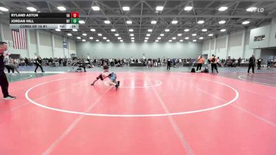 113 lbs Consi Of 16 #1 - Ryland Aston, GA vs Jordan Hill, NY